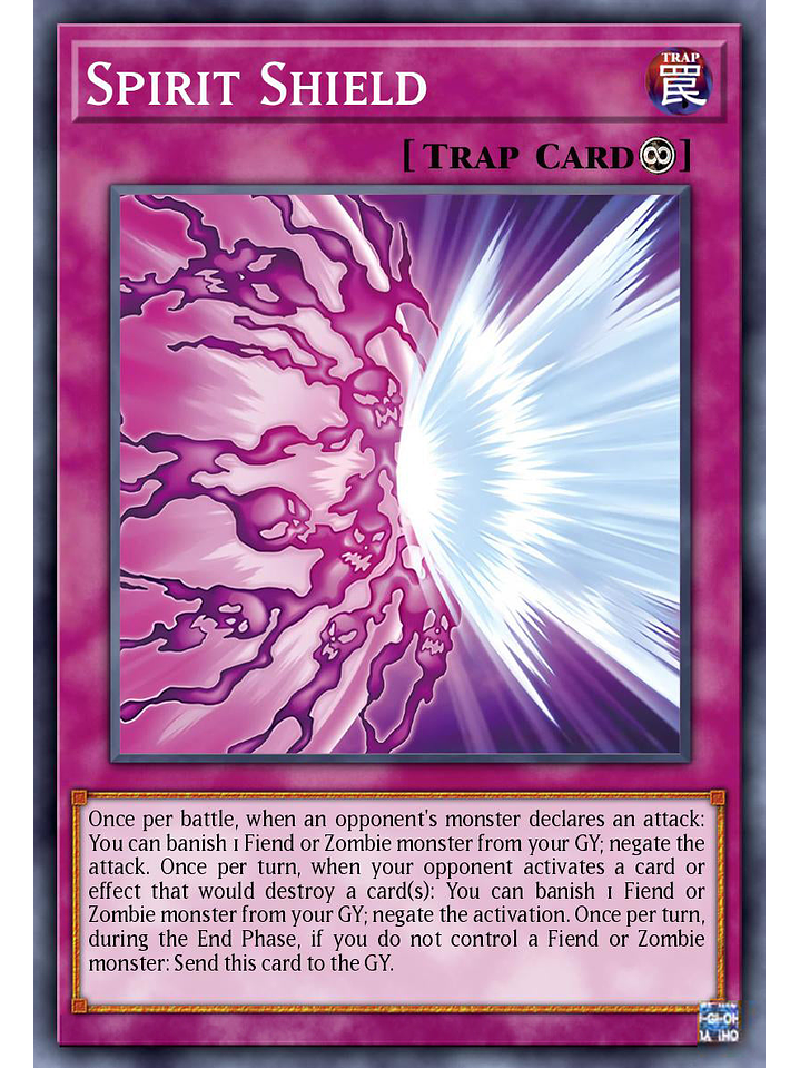 Spirit Shield - MZTM-EN035 - Rare 1st Edition 1