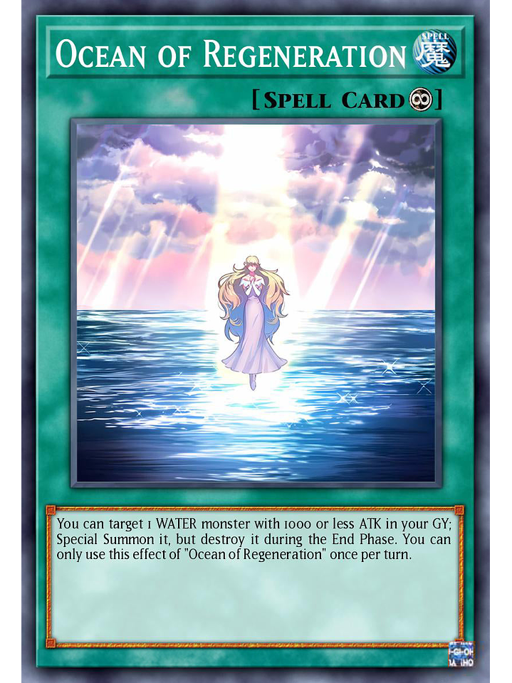 Ocean of Regeneration - MZTM-EN036 - Super Rare 1st Edition 1