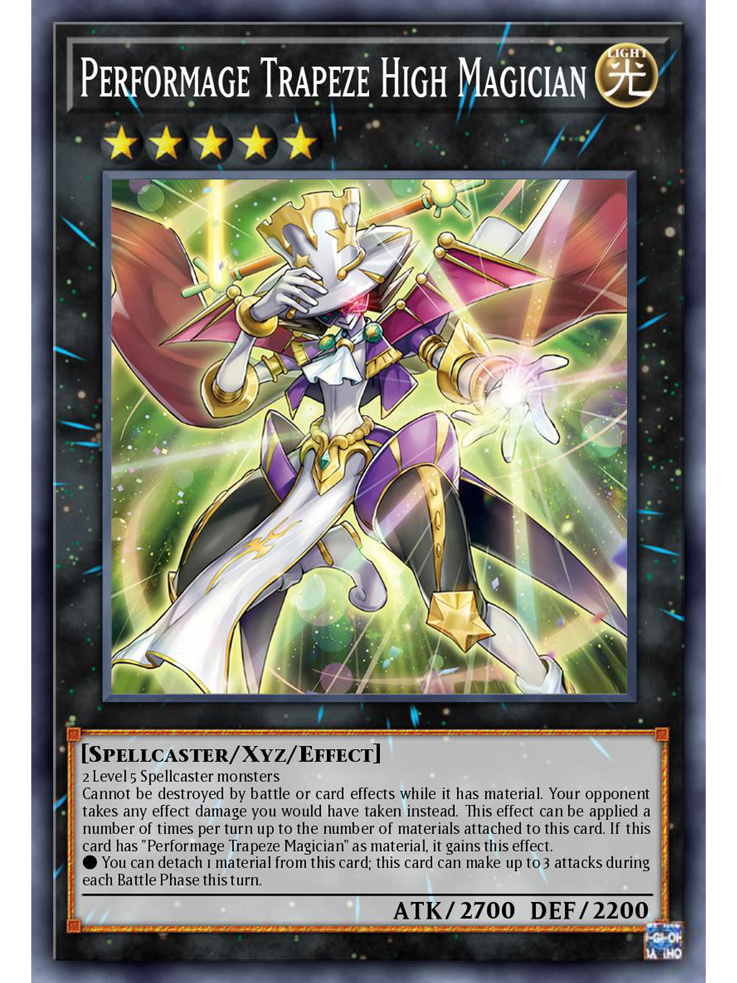 Performage Trapeze High Magician - MZTM-EN055 - Super Rare 1st Edition 1