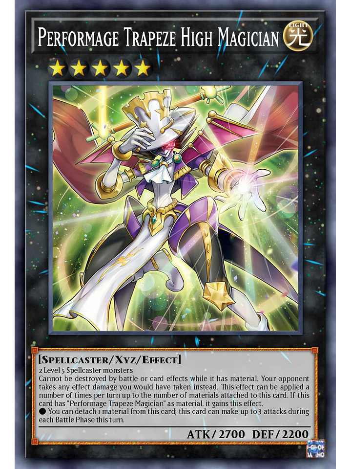Performage Trapeze High Magician - MZTM-EN055 - Super Rare 1st Edition 1
