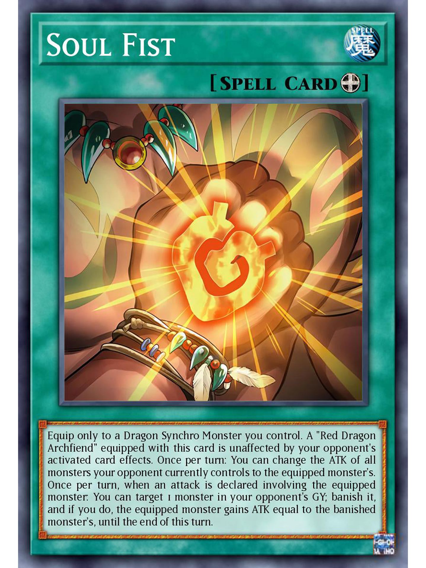 Soul Fist - MZTM-EN057 - Super Rare 1st Edition 1