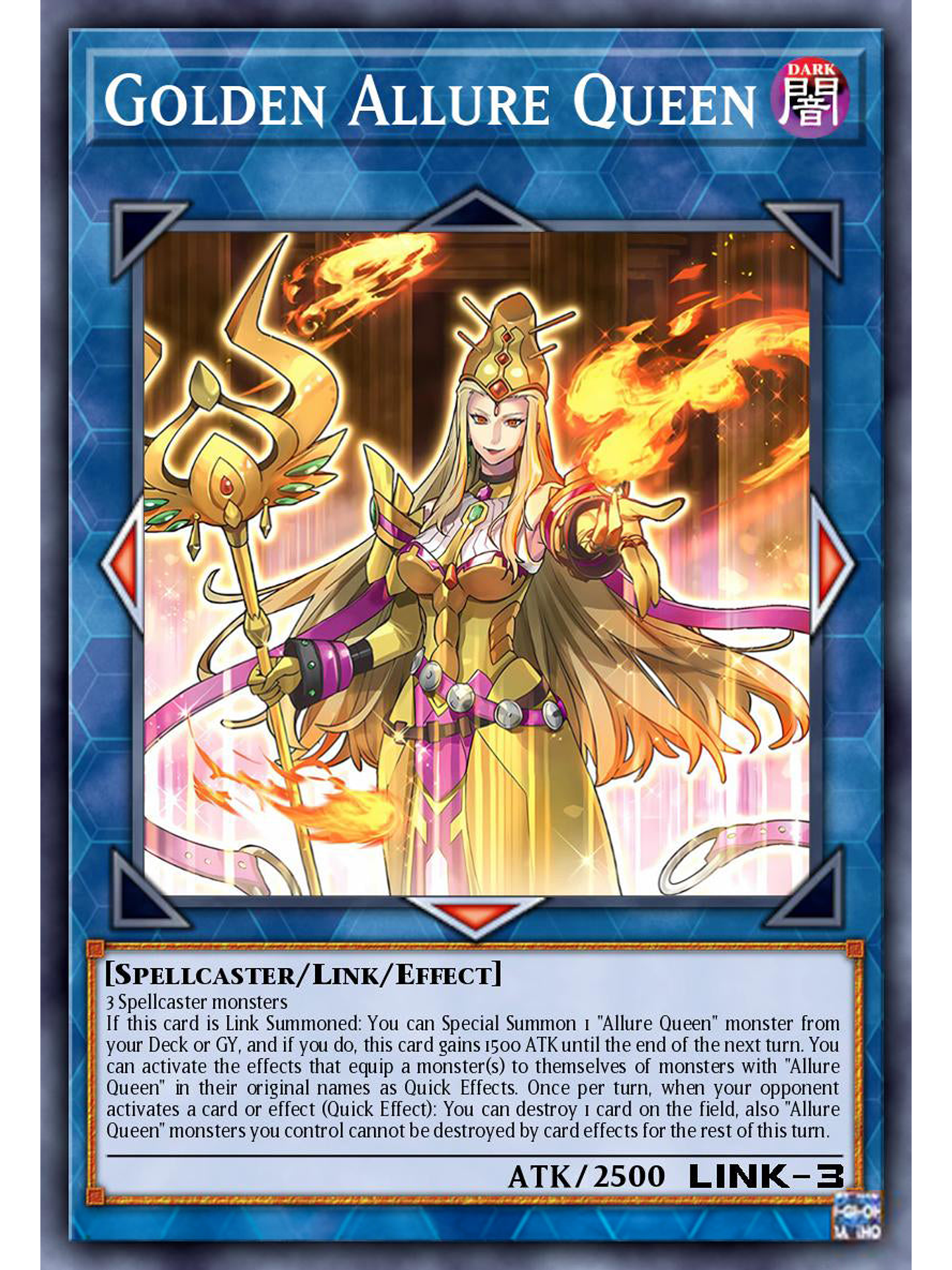 Golden Allure Queen - MZTM-EN058 - Super Rare 1st Edition 1