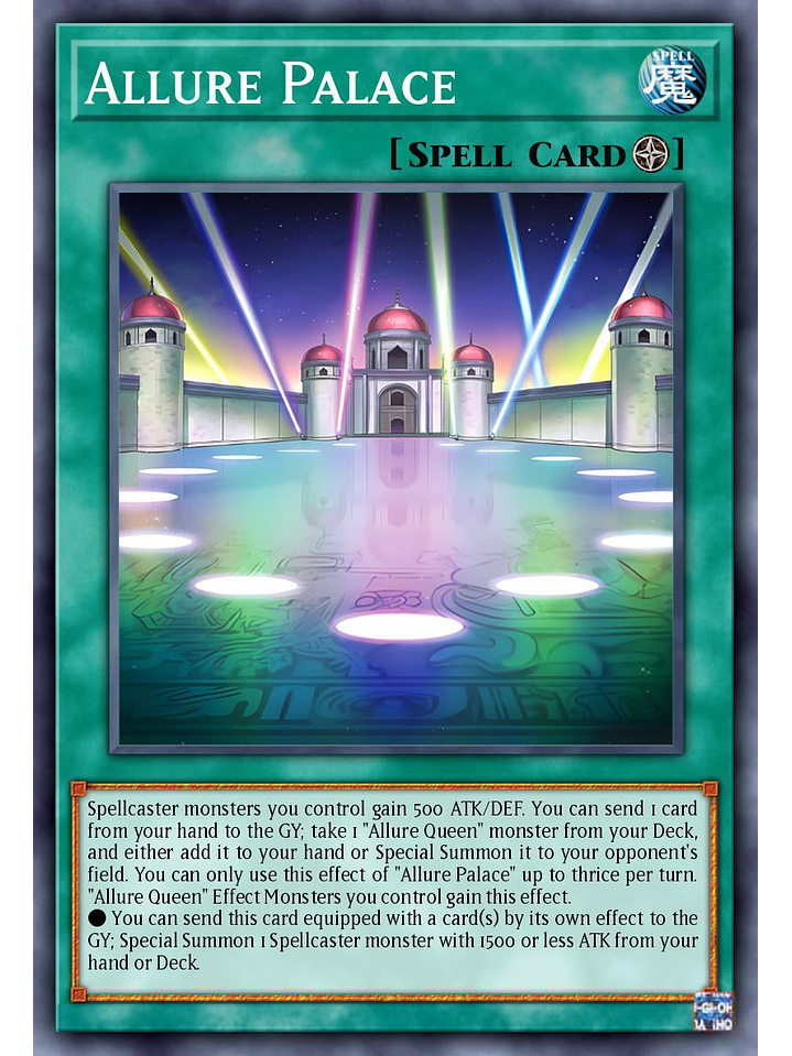 Allure Palace - MZTM-EN059 - Super Rare 1st Edition 1