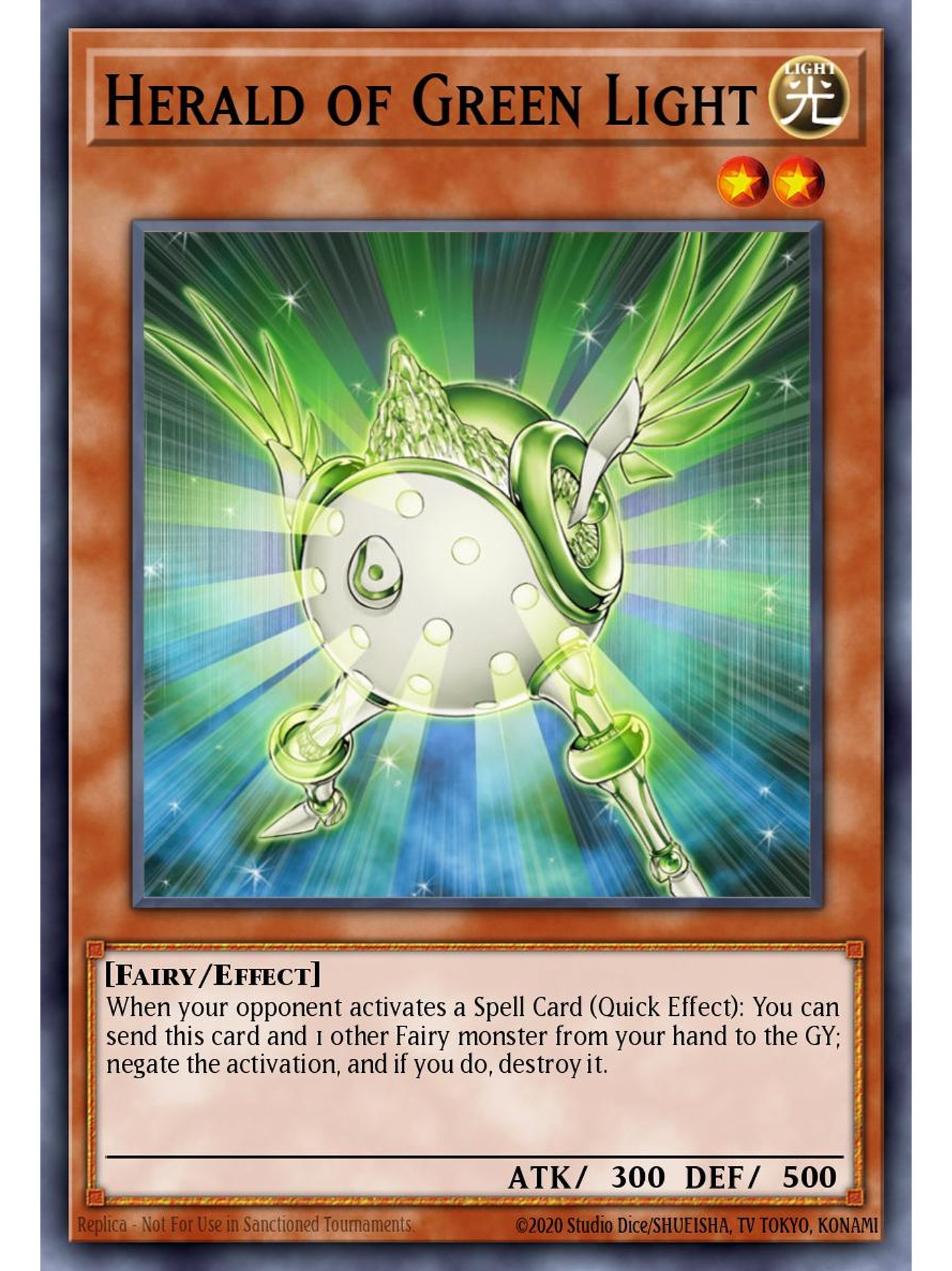 Herald of Green Light - MZTM-EN062 - Rare 1st Edition 1