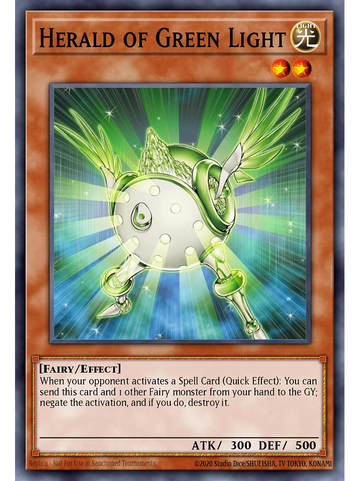 Herald of Green Light - MZTM-EN062 - Rare 1st Edition 1