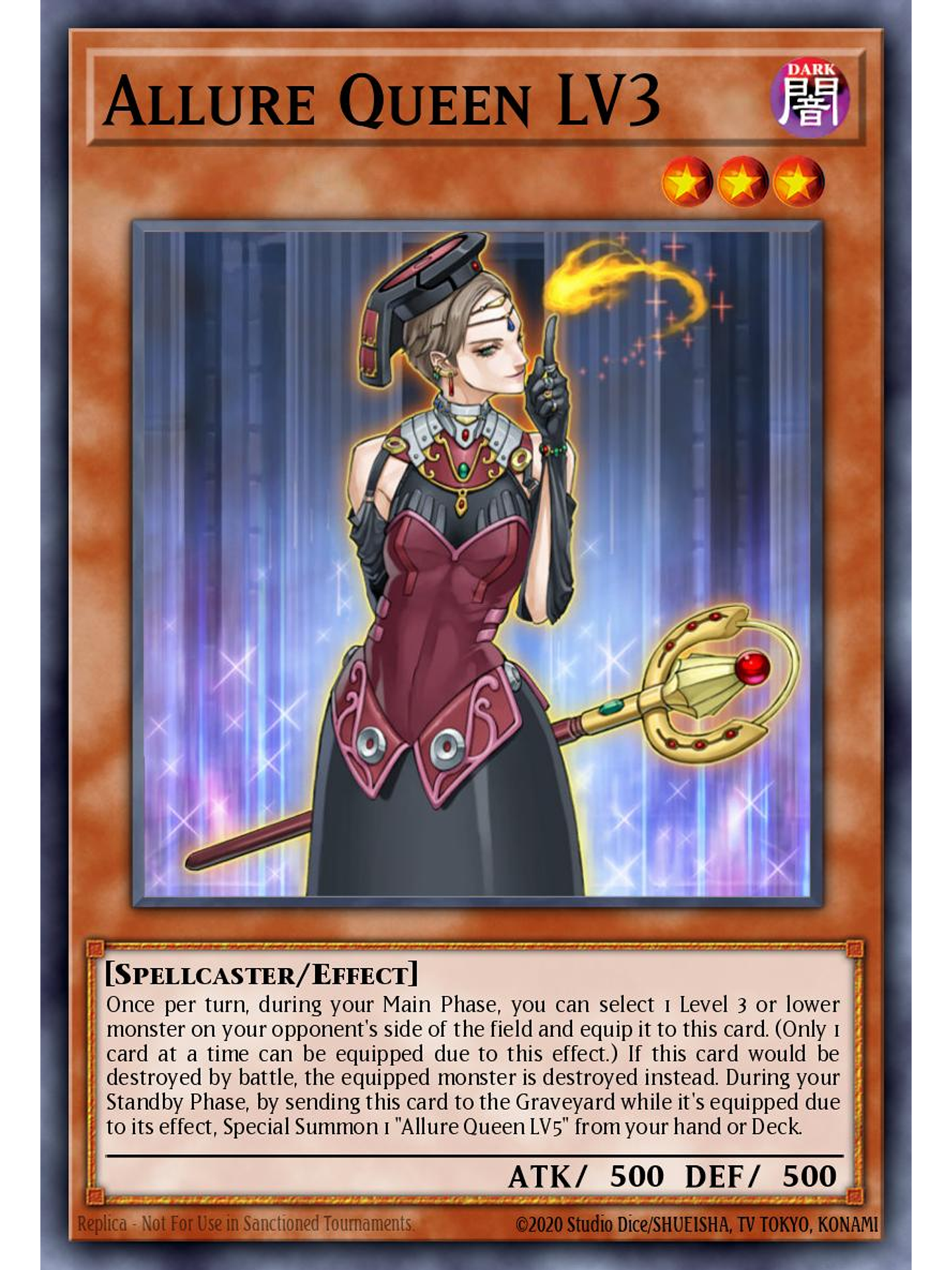 Allure Queen LV3 - MZTM-EN063 - Rare 1st Edition 1