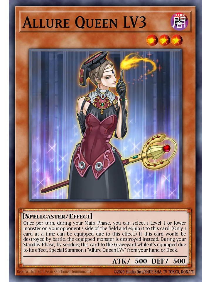 Allure Queen LV3 - MZTM-EN063 - Rare 1st Edition 1