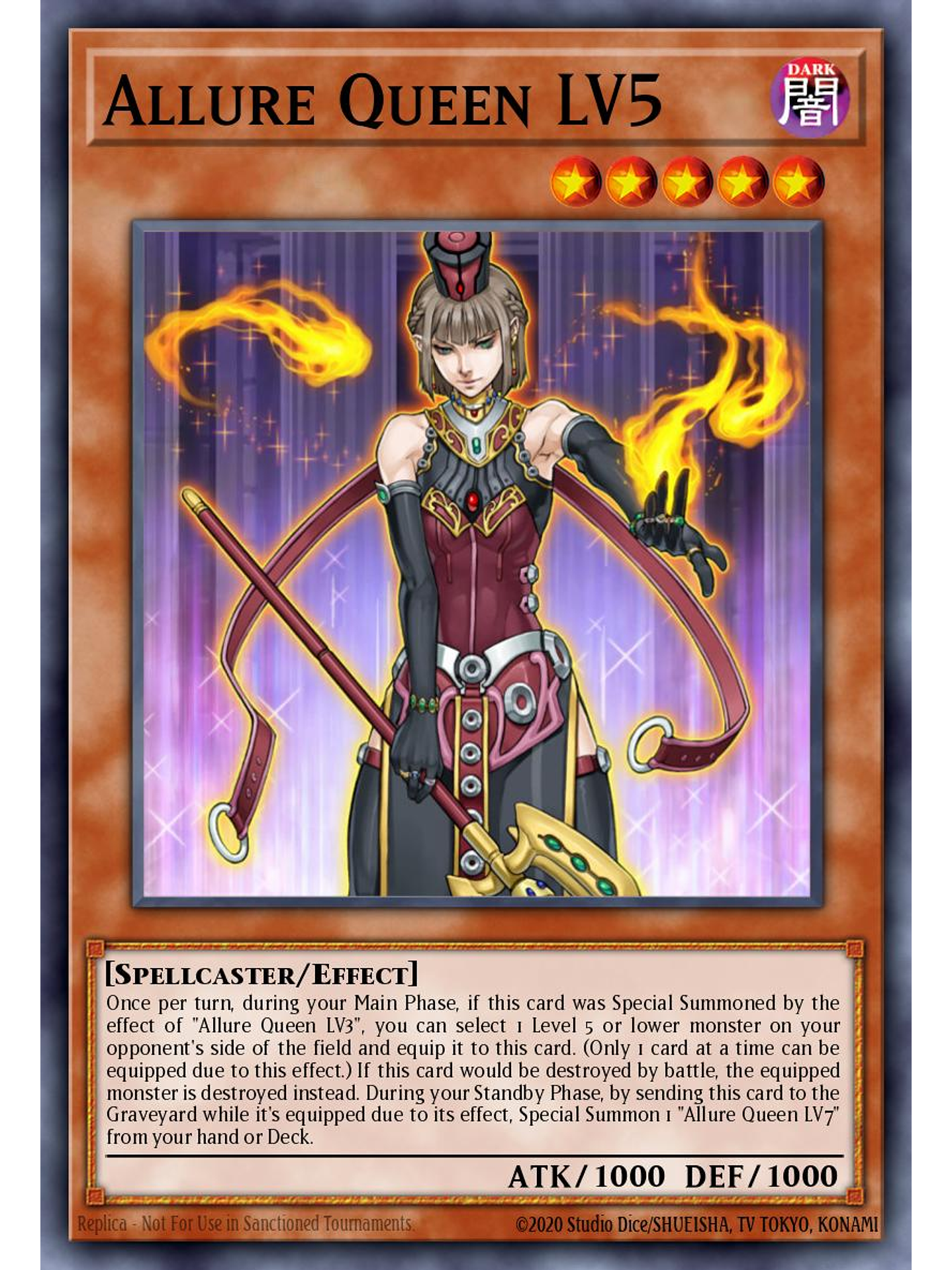 Allure Queen LV5 - MZTM-EN064 - Rare 1st Edition 1