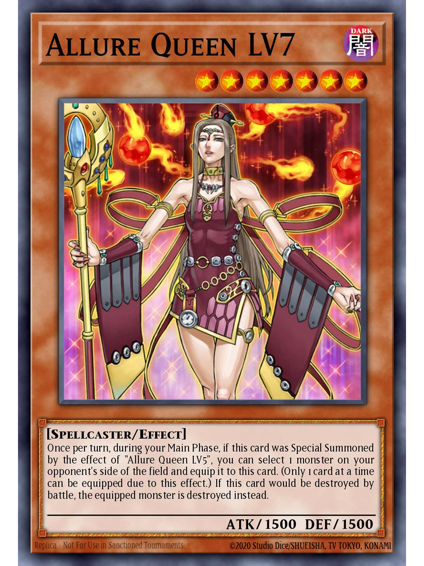 Allure Queen LV7 - MZTM-EN065 - Rare 1st Edition 1