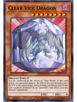 Clear Vice Dragon - MZTM-EN071 - Rare 1st Edition