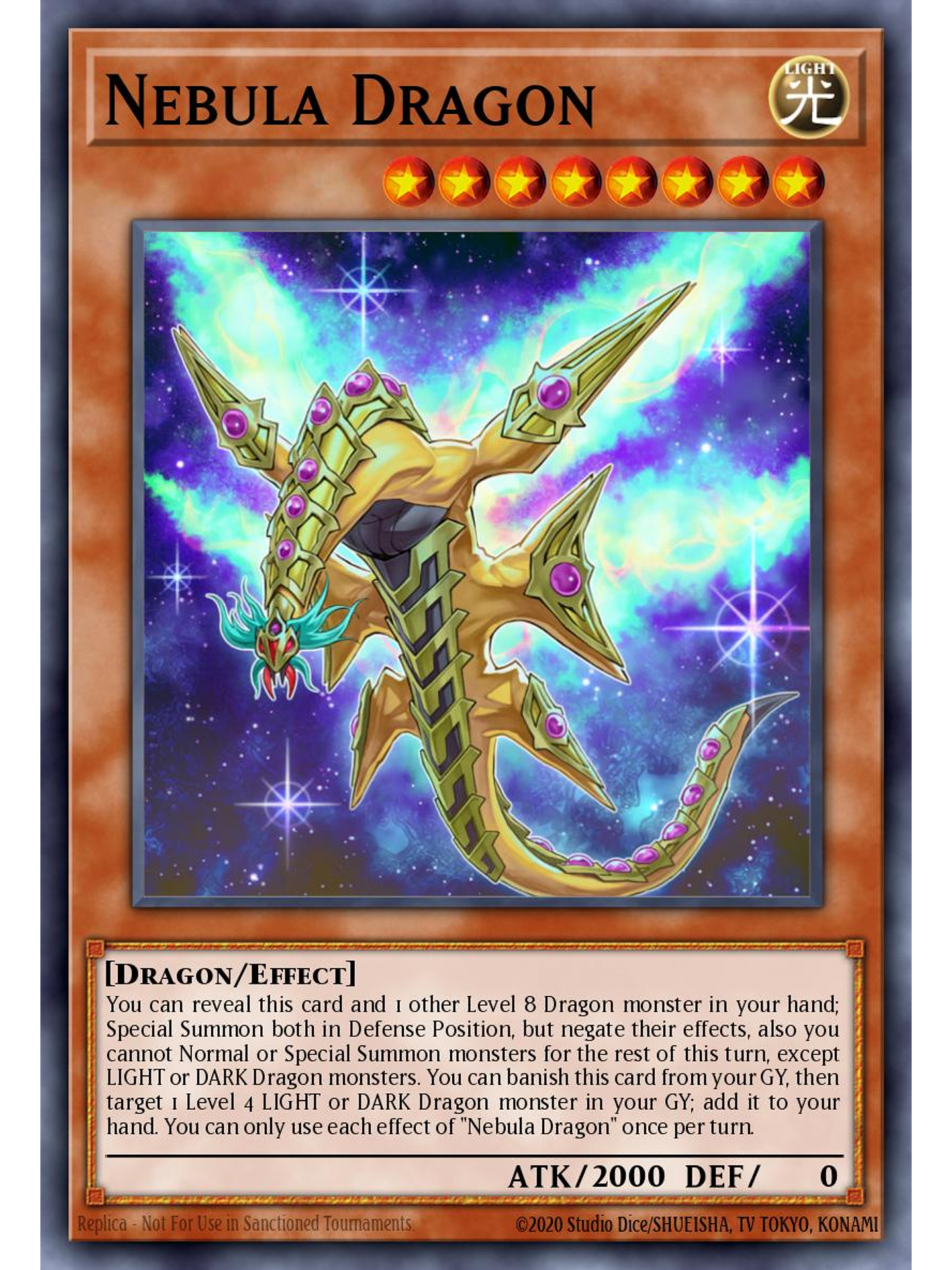 Nebula Dragon - MZTM-EN078 - Rare 1st Edition 1