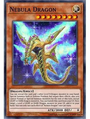 Nebula Dragon - MZTM-EN078 - Rare 1st Edition