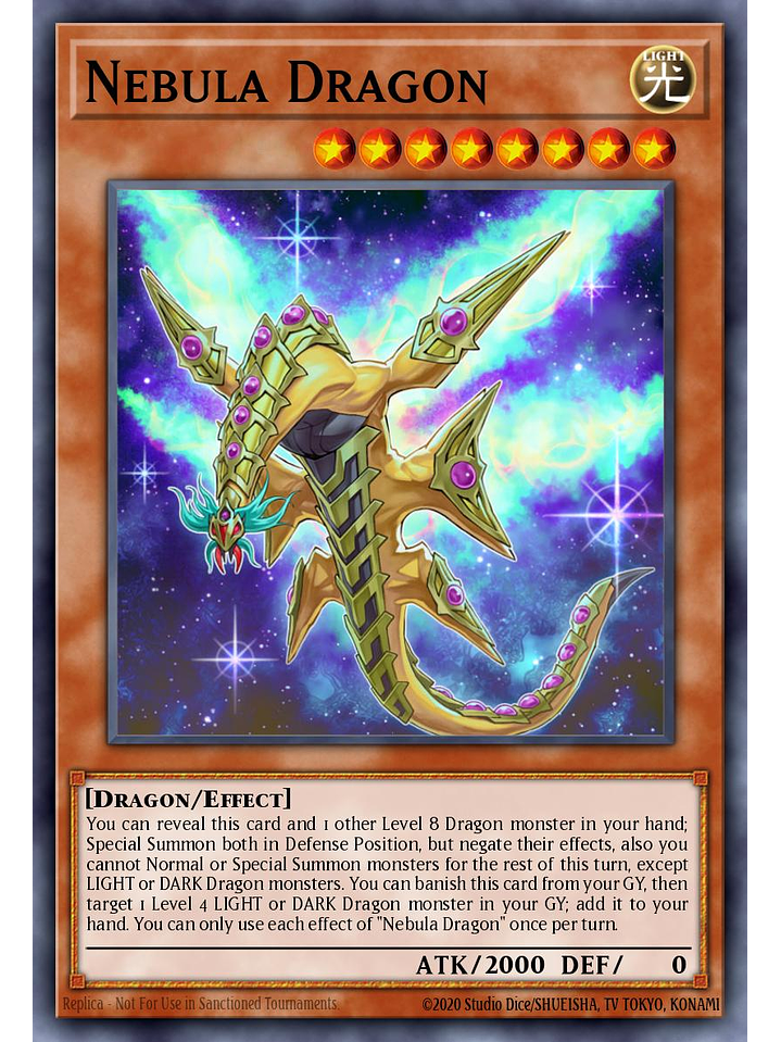 Nebula Dragon - MZTM-EN078 - Rare 1st Edition 1