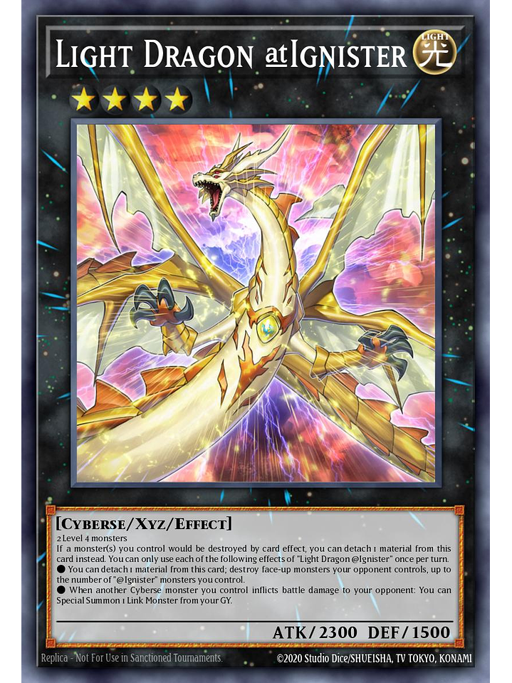 Light Dragon @Ignister - MZTM-EN094 - Rare 1st Edition 1