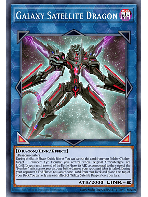 Galaxy Satellite Dragon - MZTM-EN096 - Rare 1st Edition