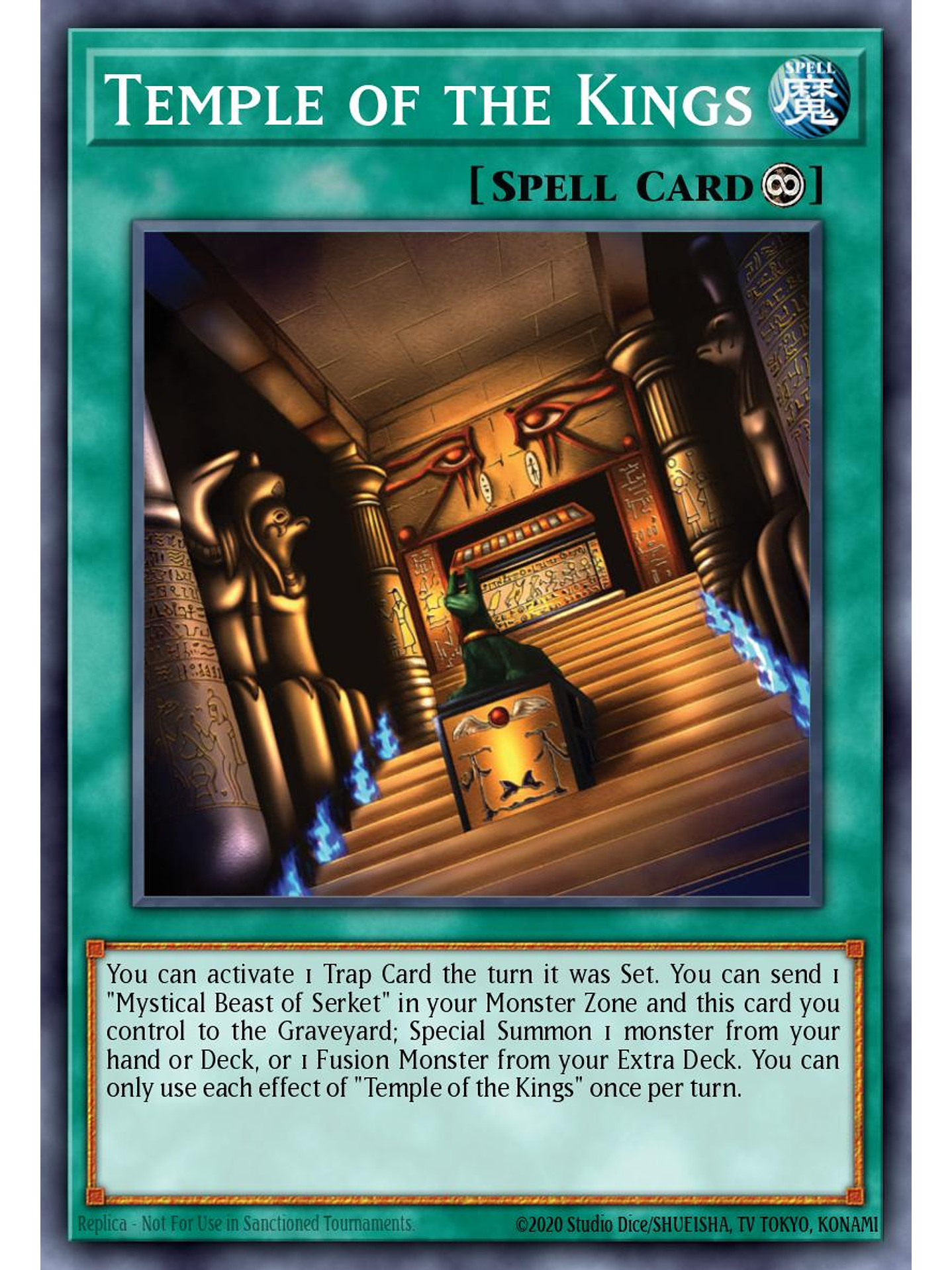 Temple of the Kings - MZTM-EN097 - Rare 1st Edition 1