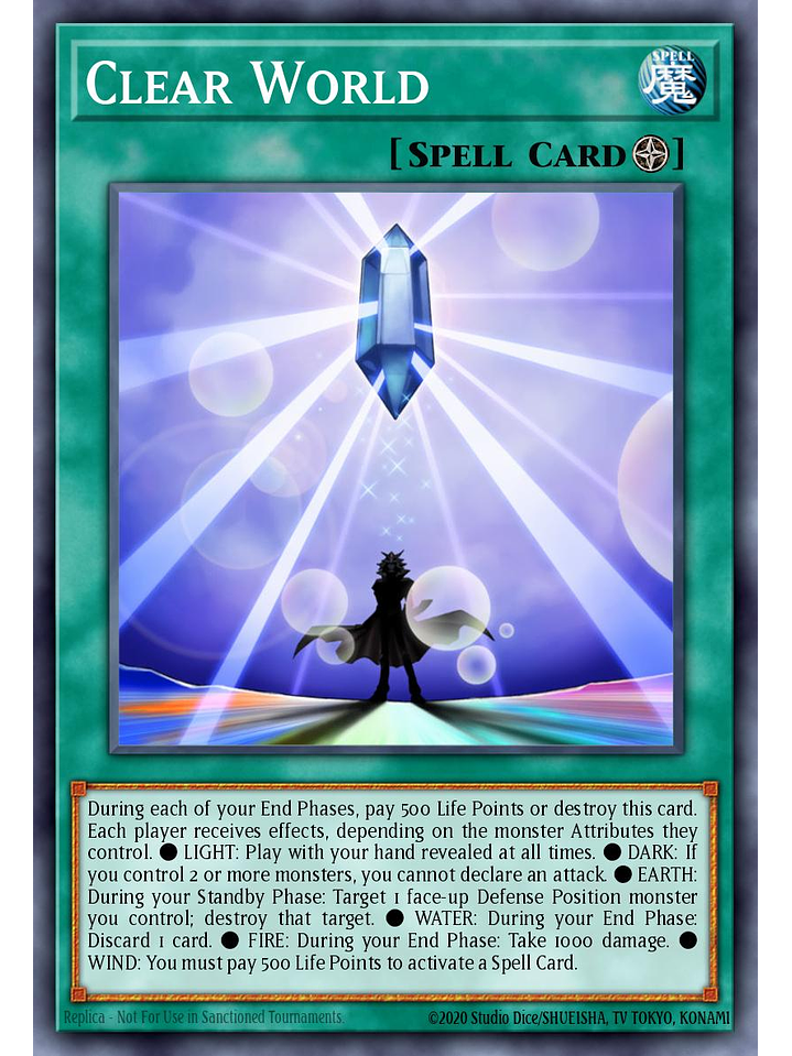 Clear World - MZTM-EN098 - Rare 1st Edition 1