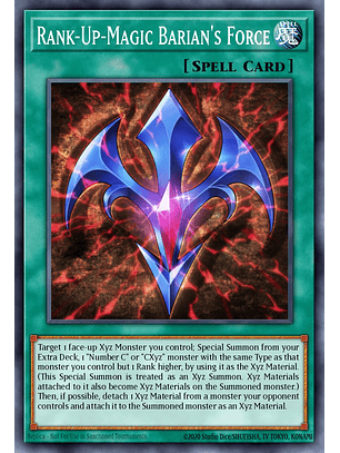 Rank-Up-Magic Barian's Force - MZTM-EN099 - Rare 1st Edition