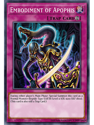 Embodiment of Apophis - MZTM-EN104 - Rare 1st Edition