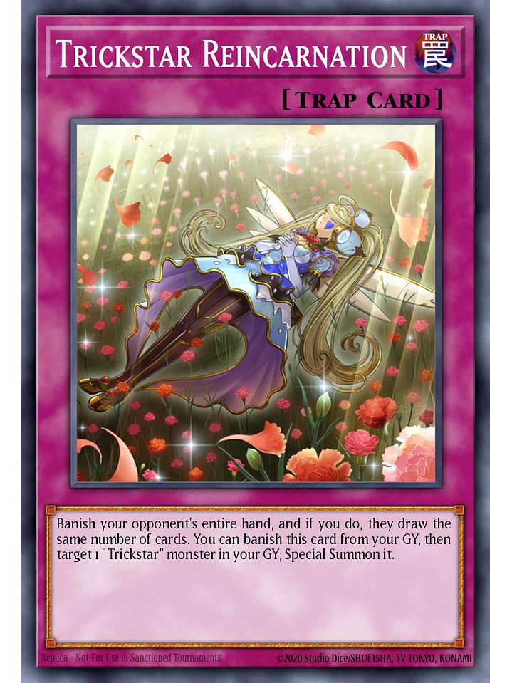 Trickstar Reincarnation - MZTM-EN108 - Rare 1st Edition 1