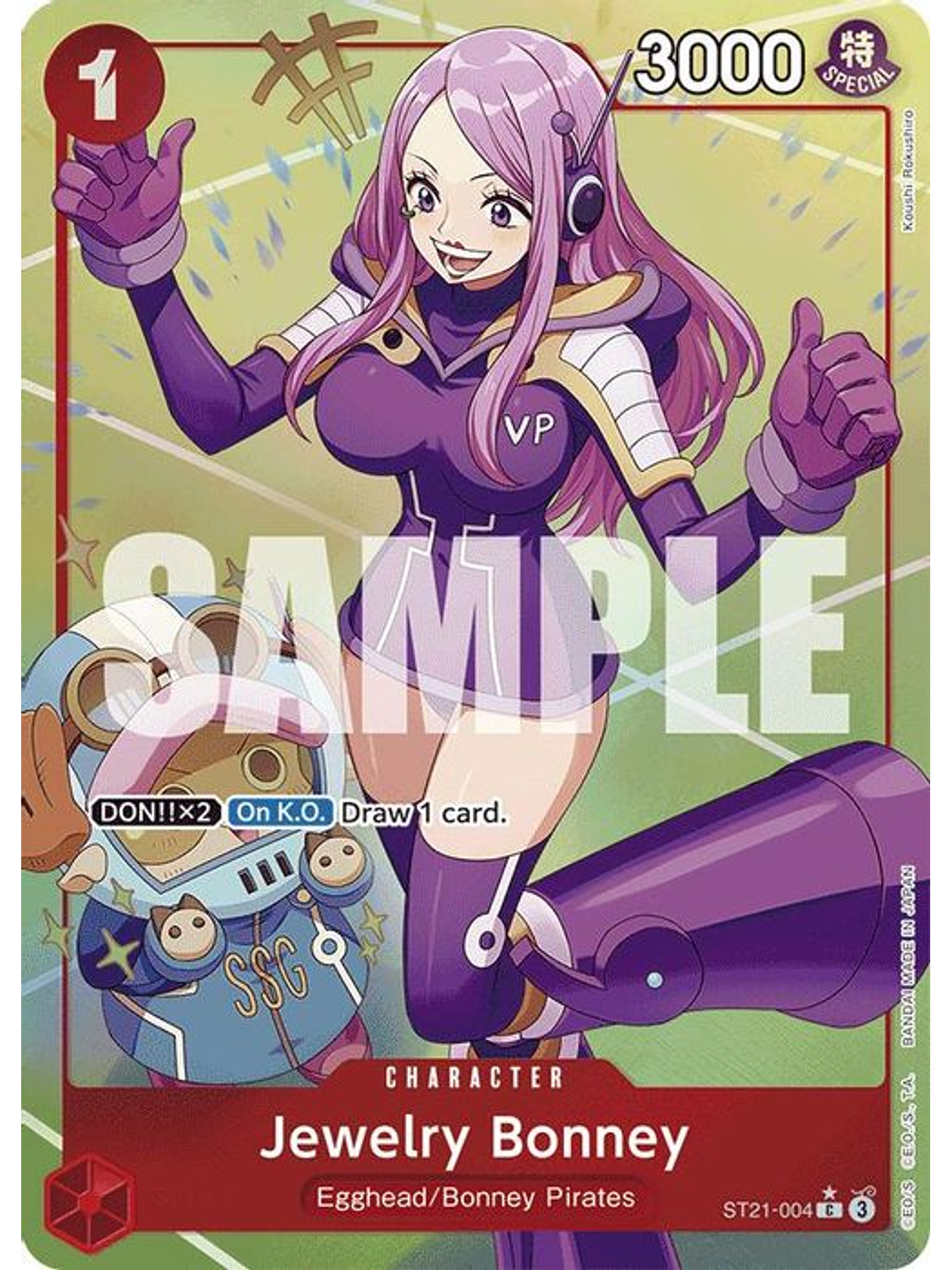 ST21-004 (Alternate Art) Jewelry Bonney 1