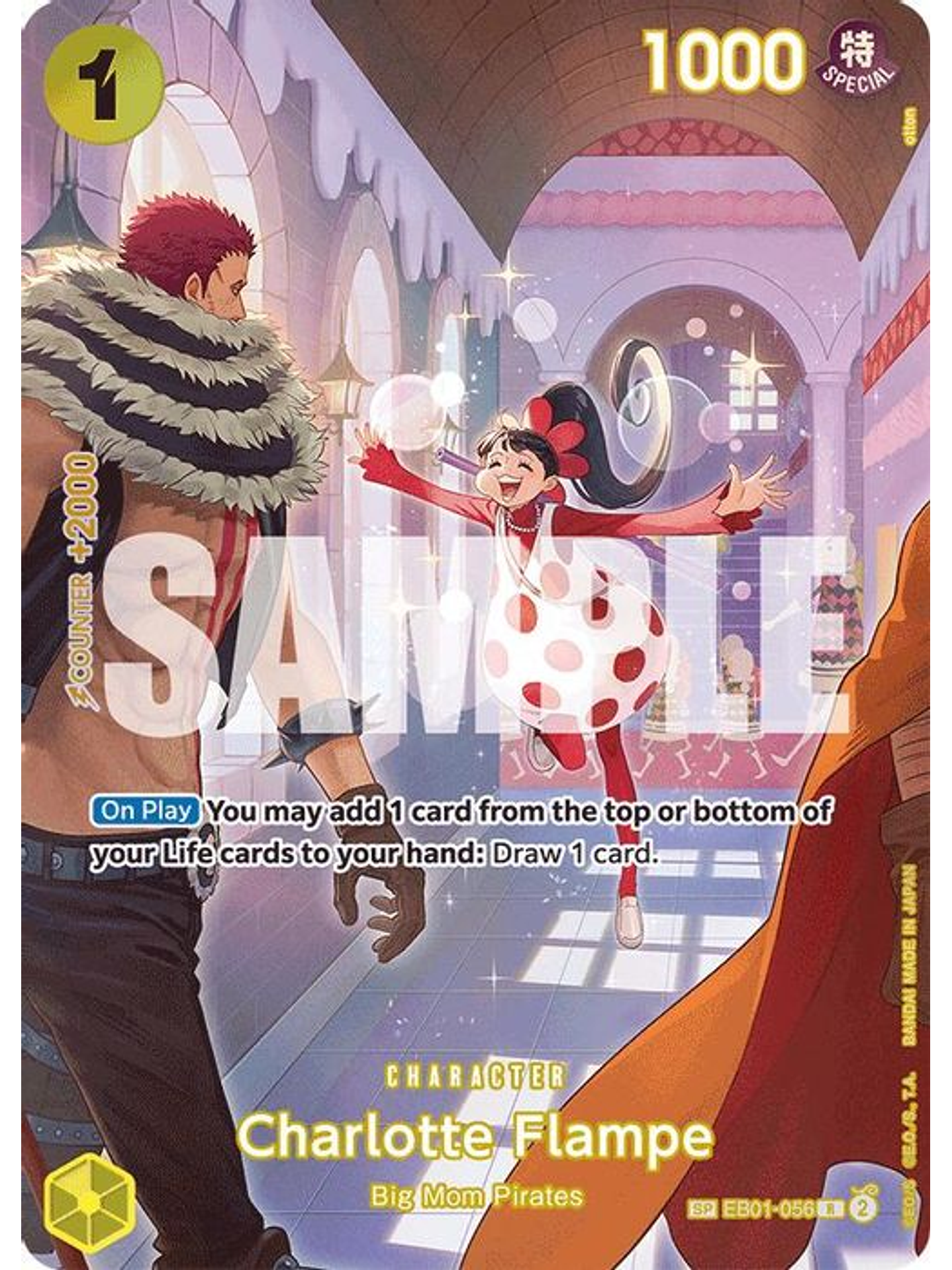 EB01-056 (Alternate Art) Charlotte Flampe (SP) 1