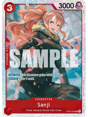 OP10-005 SR Sanji