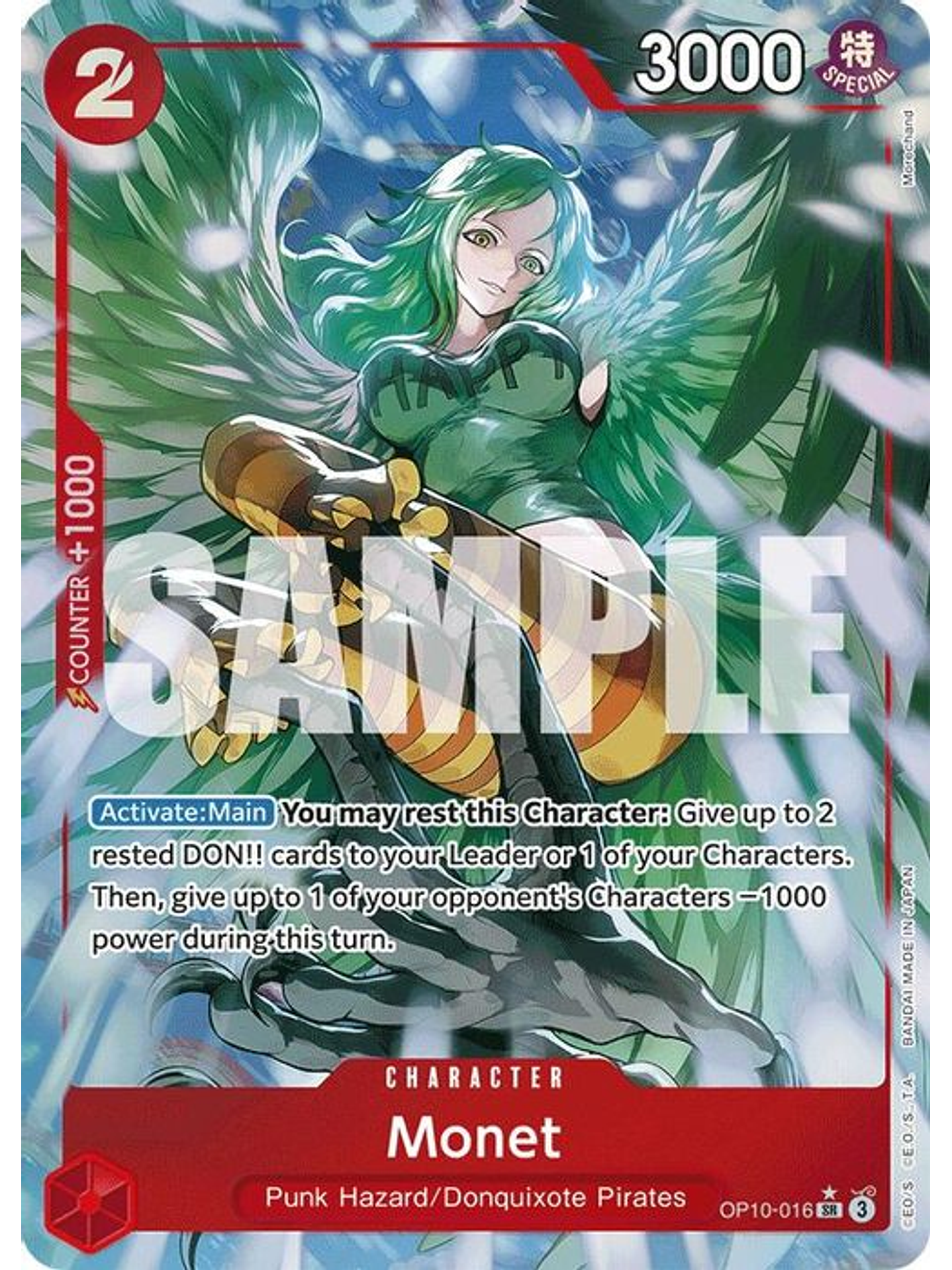 OP10-016 (Alternate Art) Monet 1