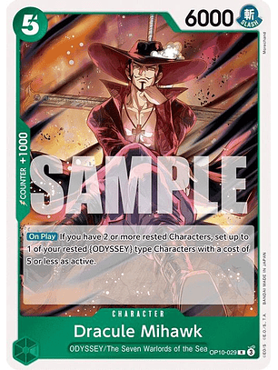 OP10-029 R Dracule Mihawk