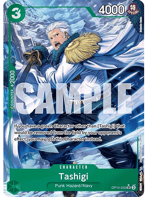 OP10-032 (Alternate Art) Tashigi