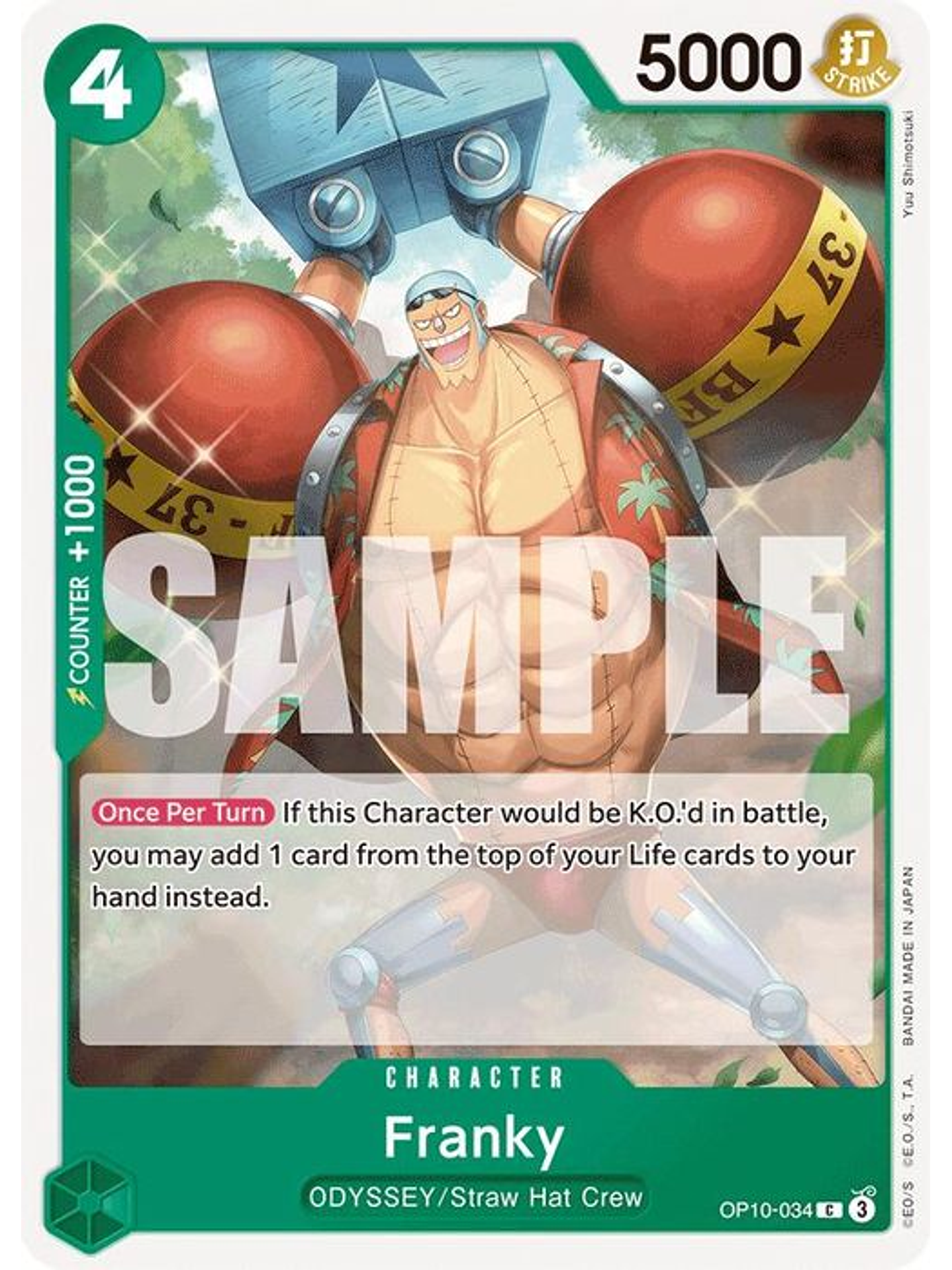 OP10-034 C Franky (034) 1
