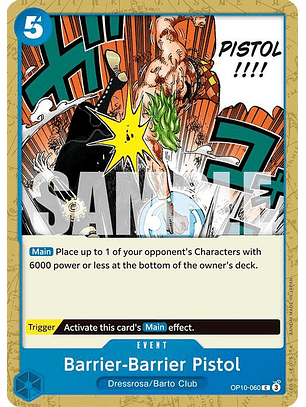 OP10-060 C Barrier-Barrier Pistol