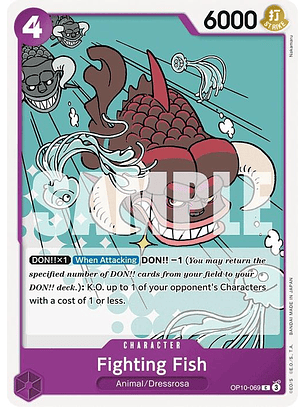 OP10-069 C Fighting Fish