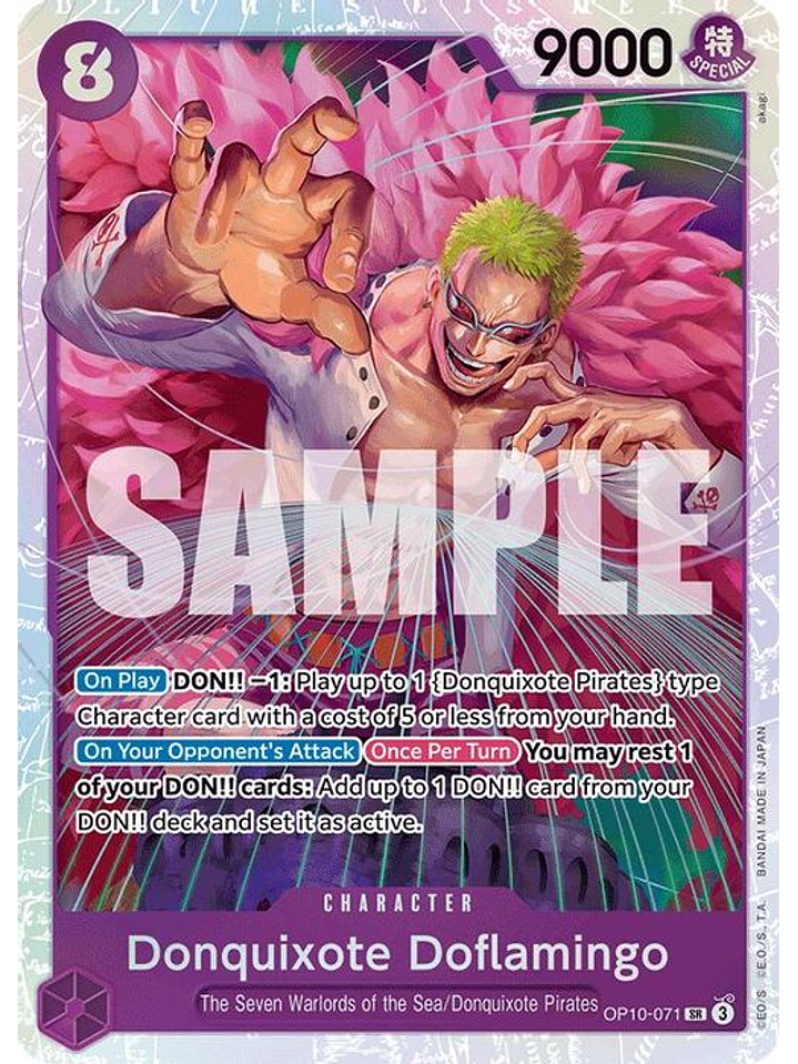 OP10-071 SR Donquixote Doflamingo 1