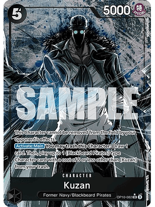 OP10-082 (Alternate Art) Kuzan