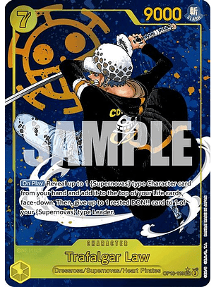 OP10-119 (Alternate Art) Trafalgar Law (119)
