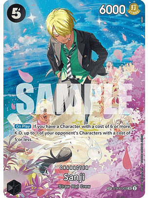 ST14-003 (Alternate Art) Sanji (SP)