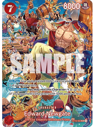 ST15-002 (Alternate Art) Edward.Newgate (SP)