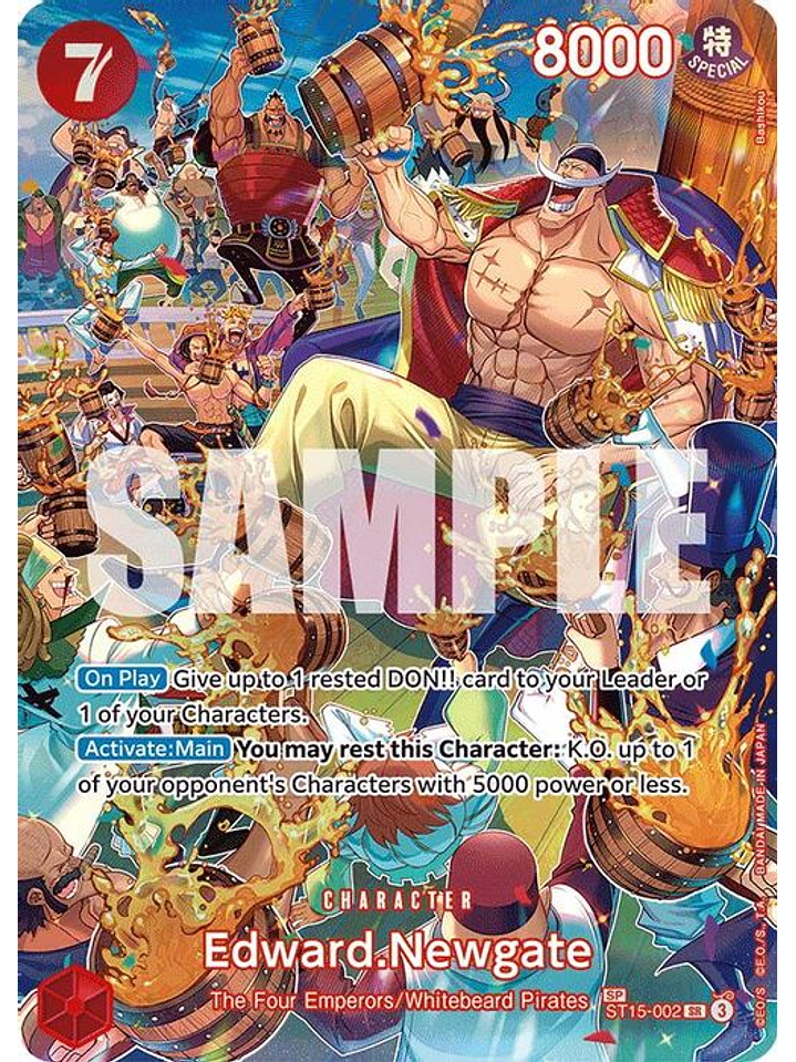 ST15-002 (Alternate Art) Edward.Newgate (SP) 1