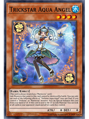Trickstar Aqua Angel - MZTM-EN026 - Collector's Rare 1st Edition