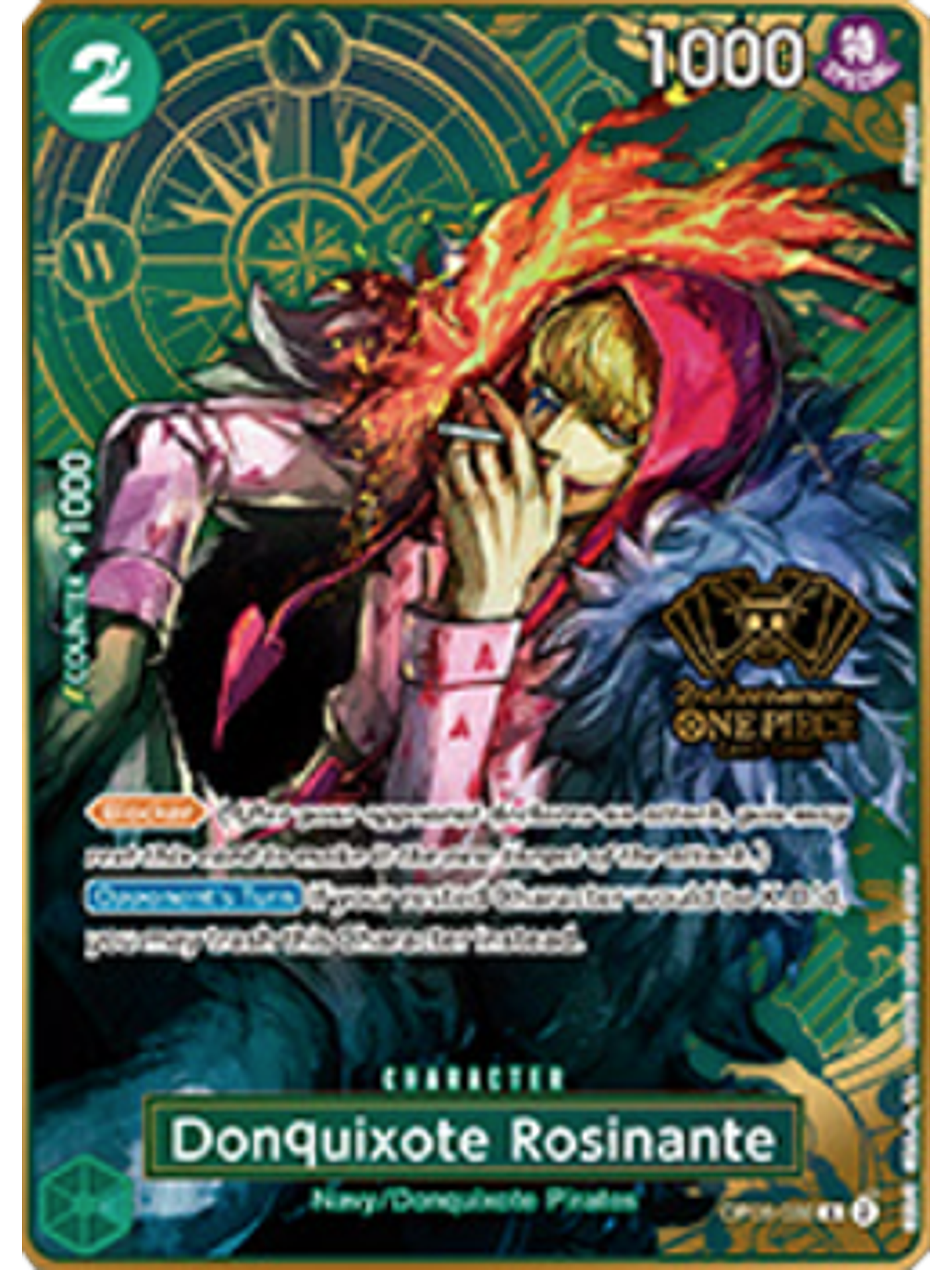 OP05-030 (Alternate Art) Donquixote Rosinante 1