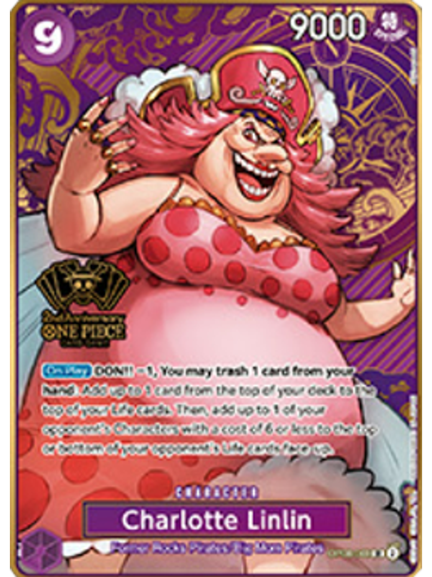 OP08-069 (Alternate Art) Charlotte Linlin 1