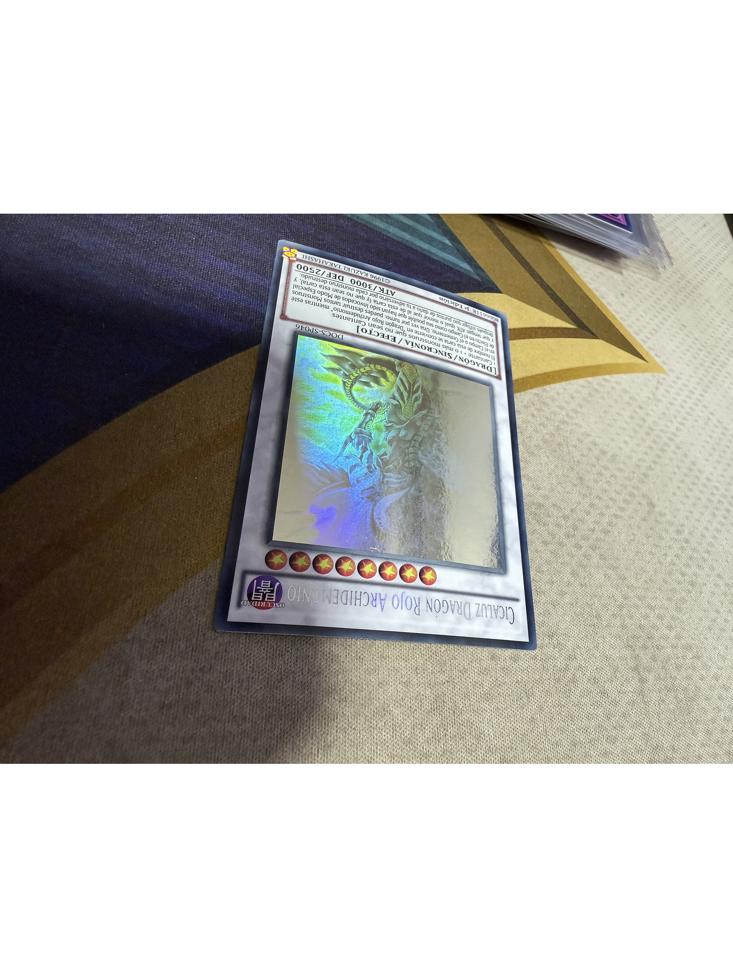 Scarlight Red Dragon Archfiend - DOCS-EN046 - Ghost Rare 1st Edition 4