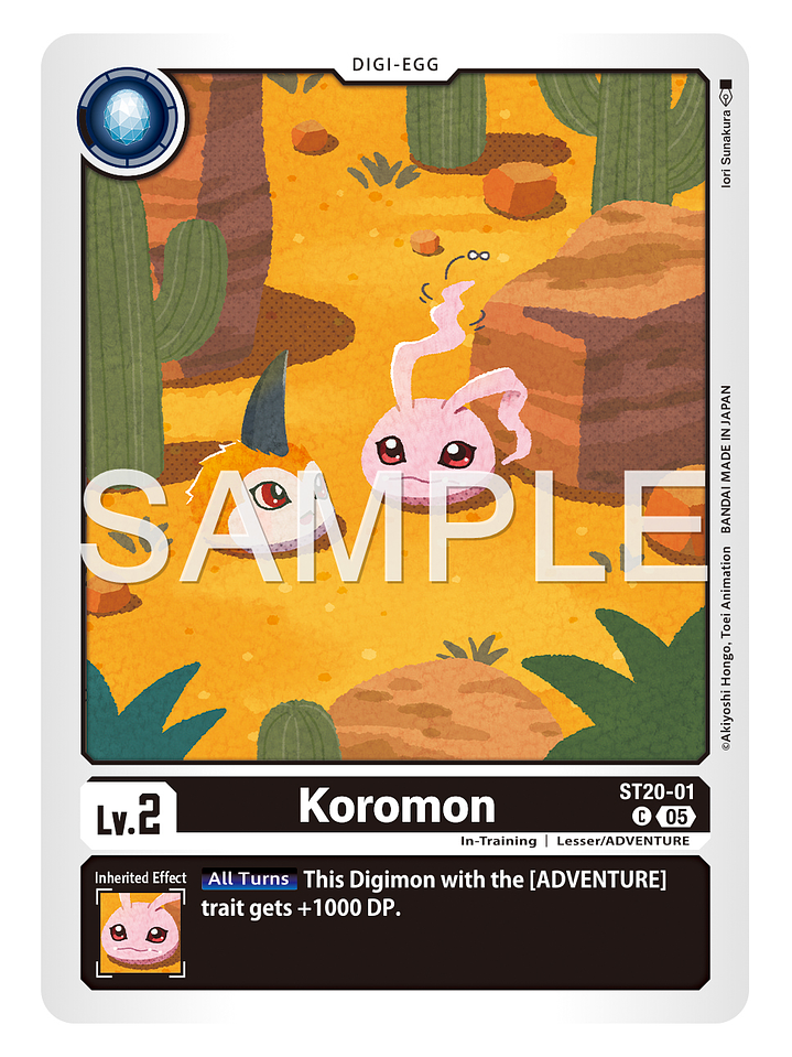 ST20-01 C Koromon 1