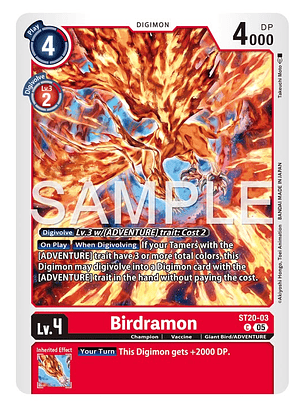 ST20-03 C Birdramon