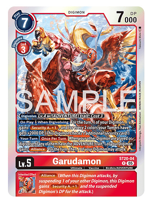 ST20-04 R Garudamon