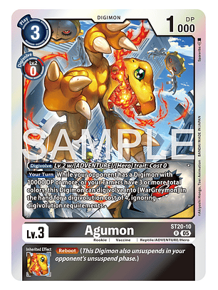 ST20-10 R Agumon