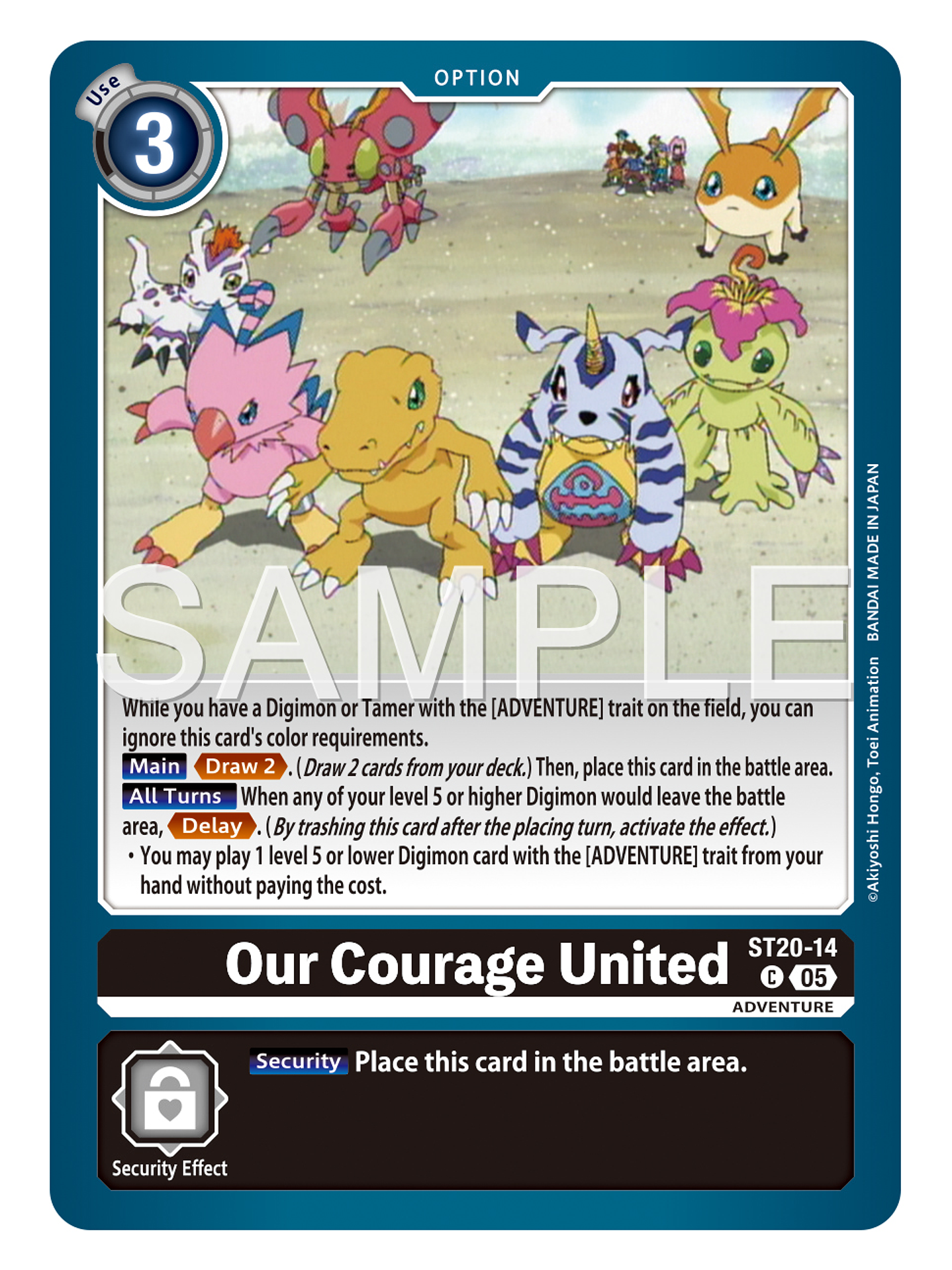 ST20-14 C Our Courage United 1