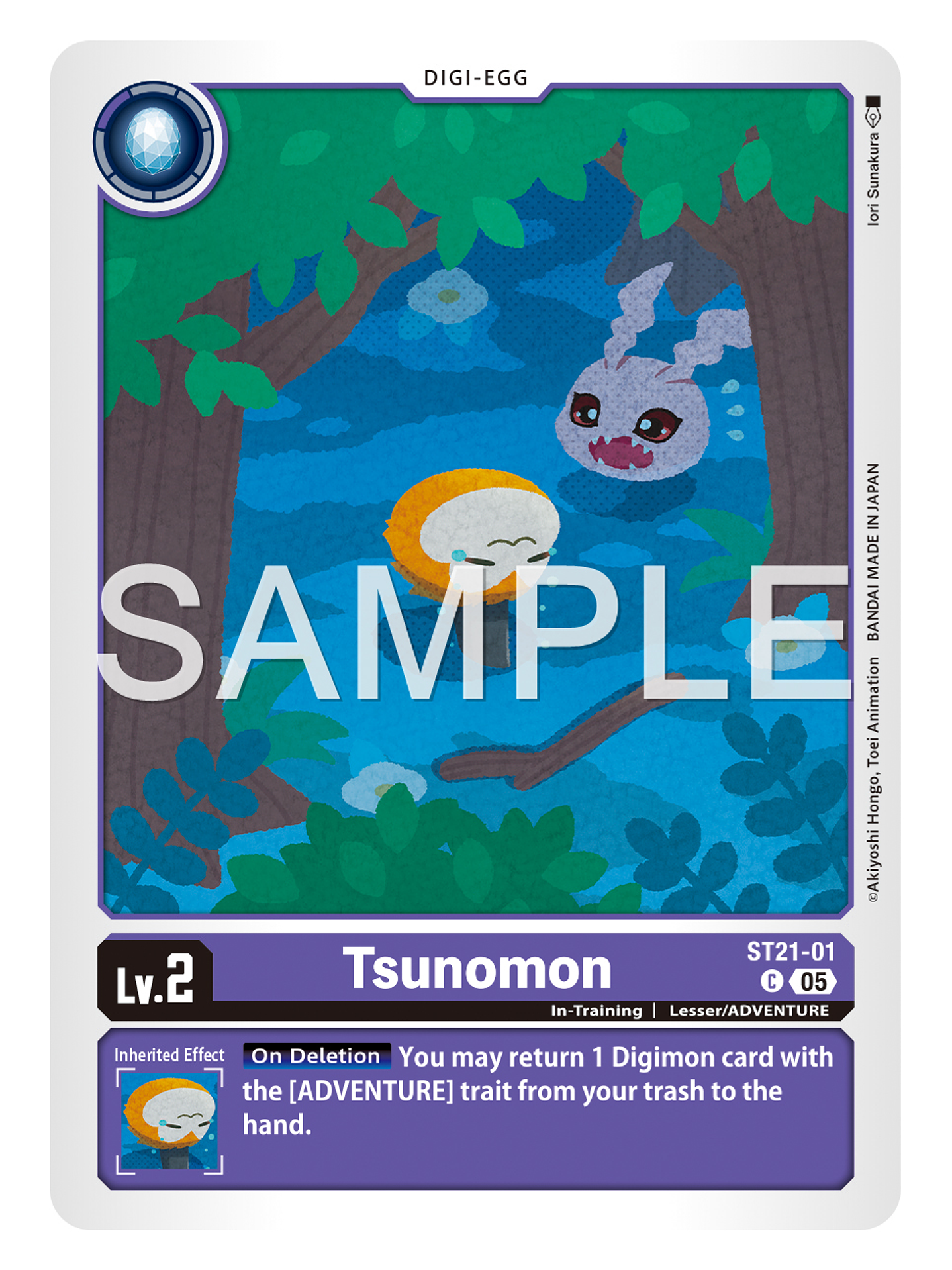 ST21-01 C Tsunomon 1