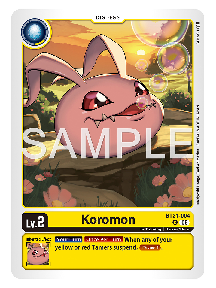 BT21-004 C Koromon 1